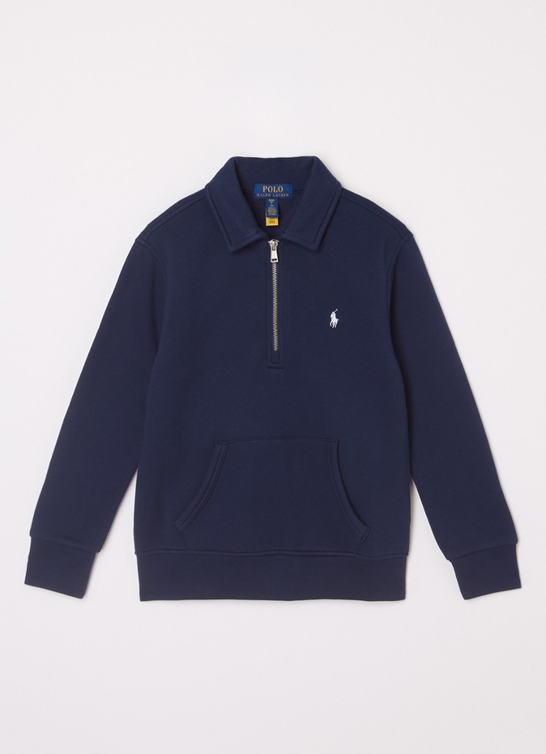 Pulover cu fermoar pe jumătate Ralph Lauren