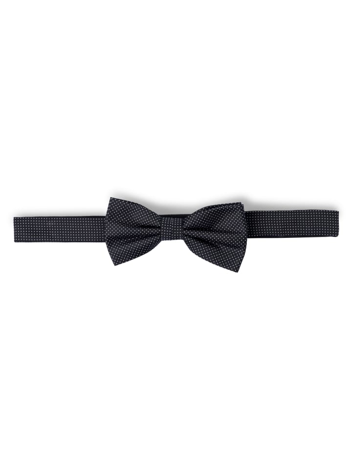 Finshley & Harding London Fliege und Einstecktuch in schwarz weiß - 0001 günstig kaufen onesize