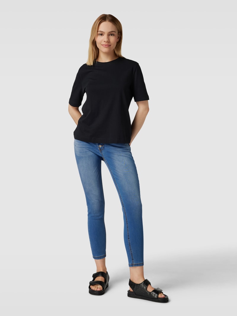 Skinny Fit Jeans in 7/8-Länge Modell Malibu in blau