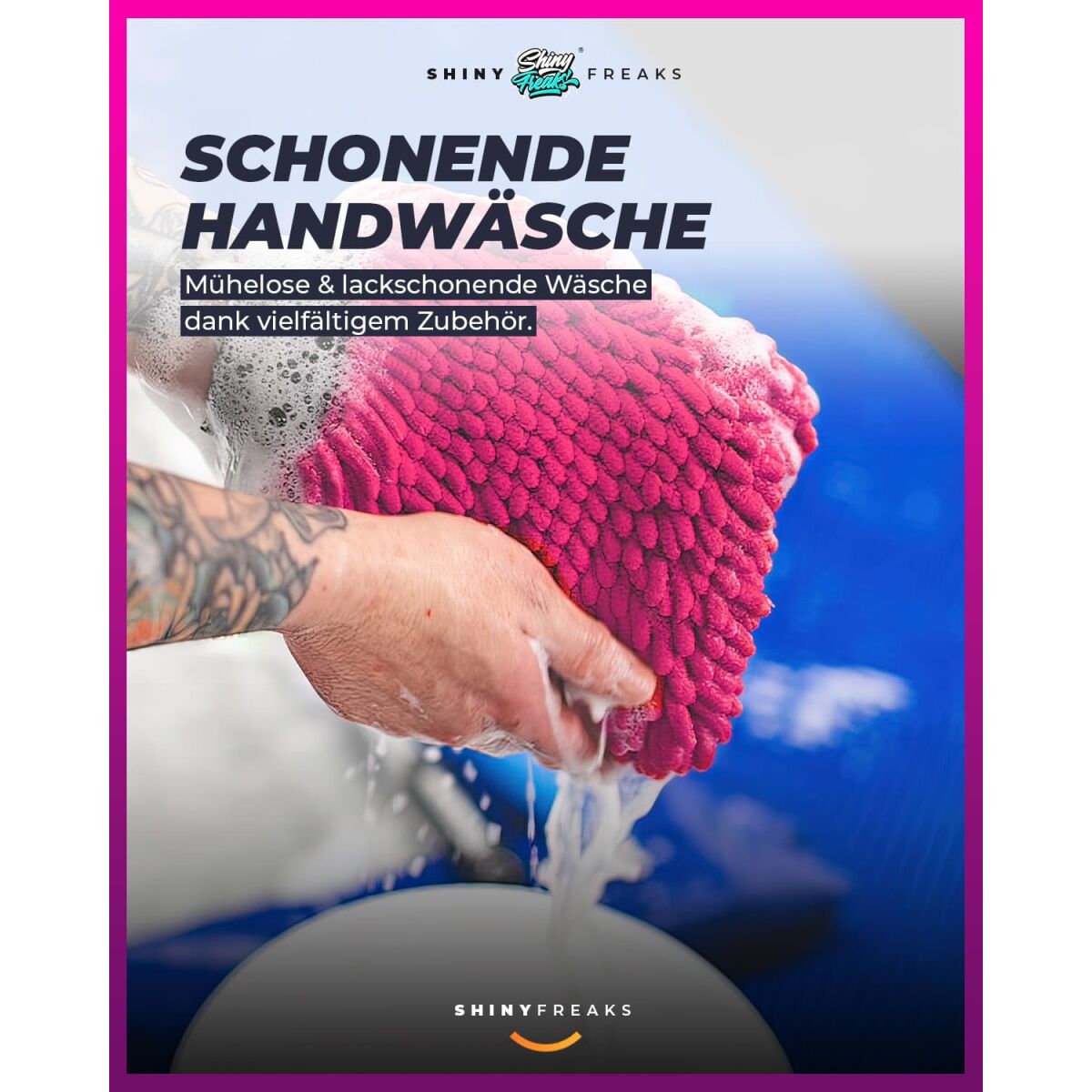 Shiny Garage - Wascheimer Set | Pink Foam 19L