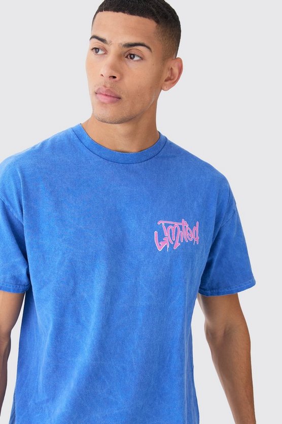 Oversize T-Shirt-Set mit Print