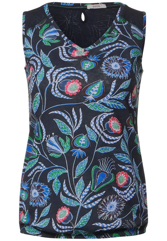 CECIL Burn Out Top