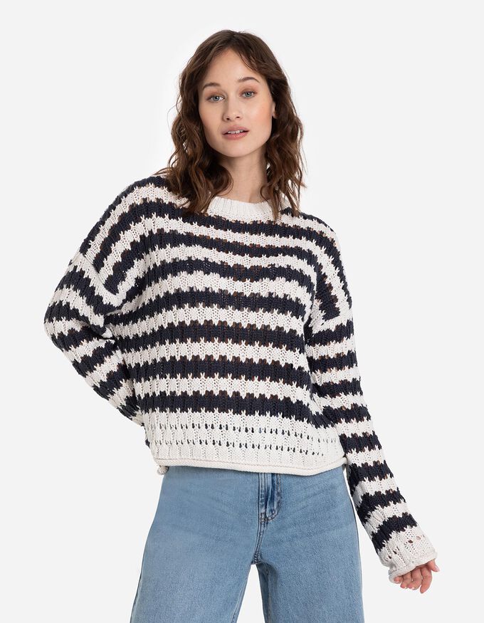 Strickpullover - Fledermausärmel