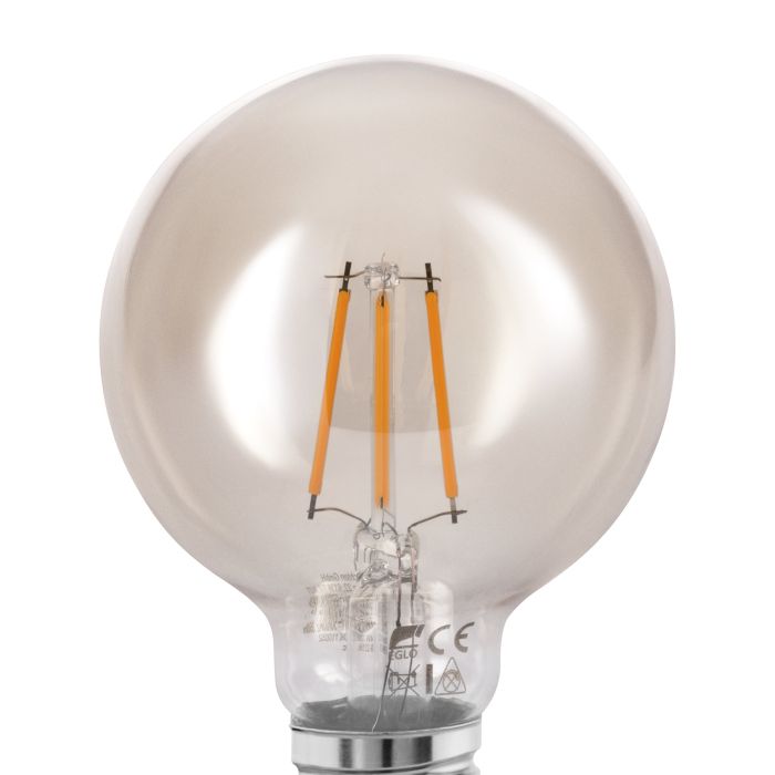 EGLO E27 LED Filament Leuchtmittel Amber warmweiß