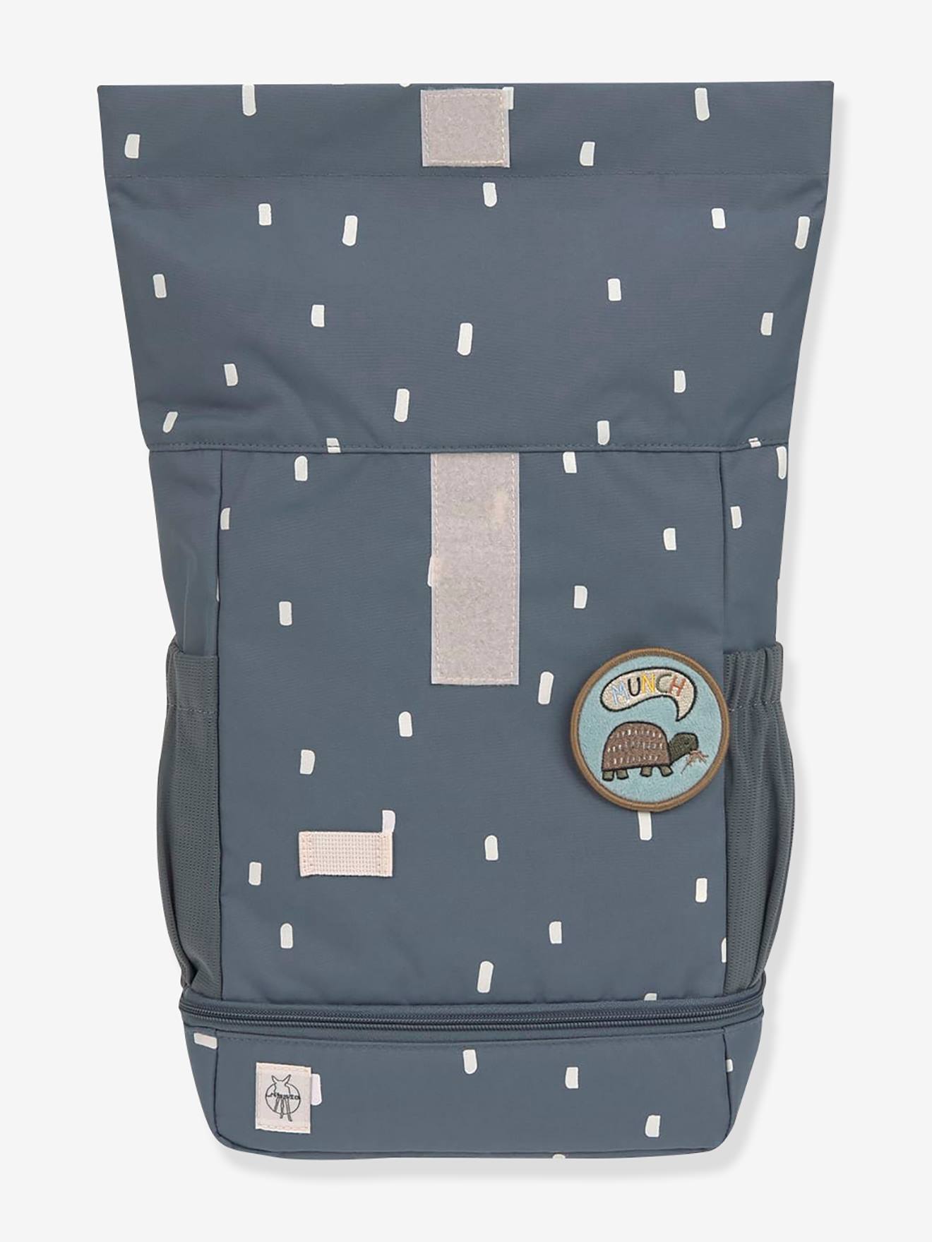Mini sac à dos LÄSSIG Rolltop Happy Prints caramel