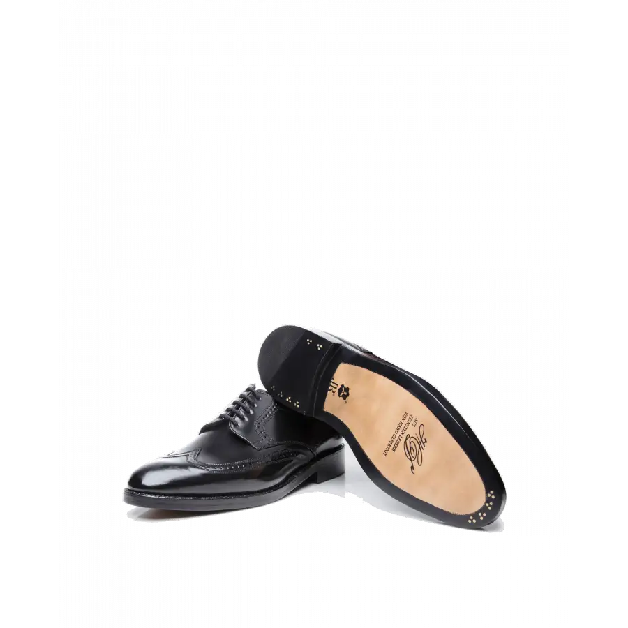 Heinrich Dinkelacker - Businessschuhe Derby LUZERN FULL-BROGUE C Cordovan - schwarz