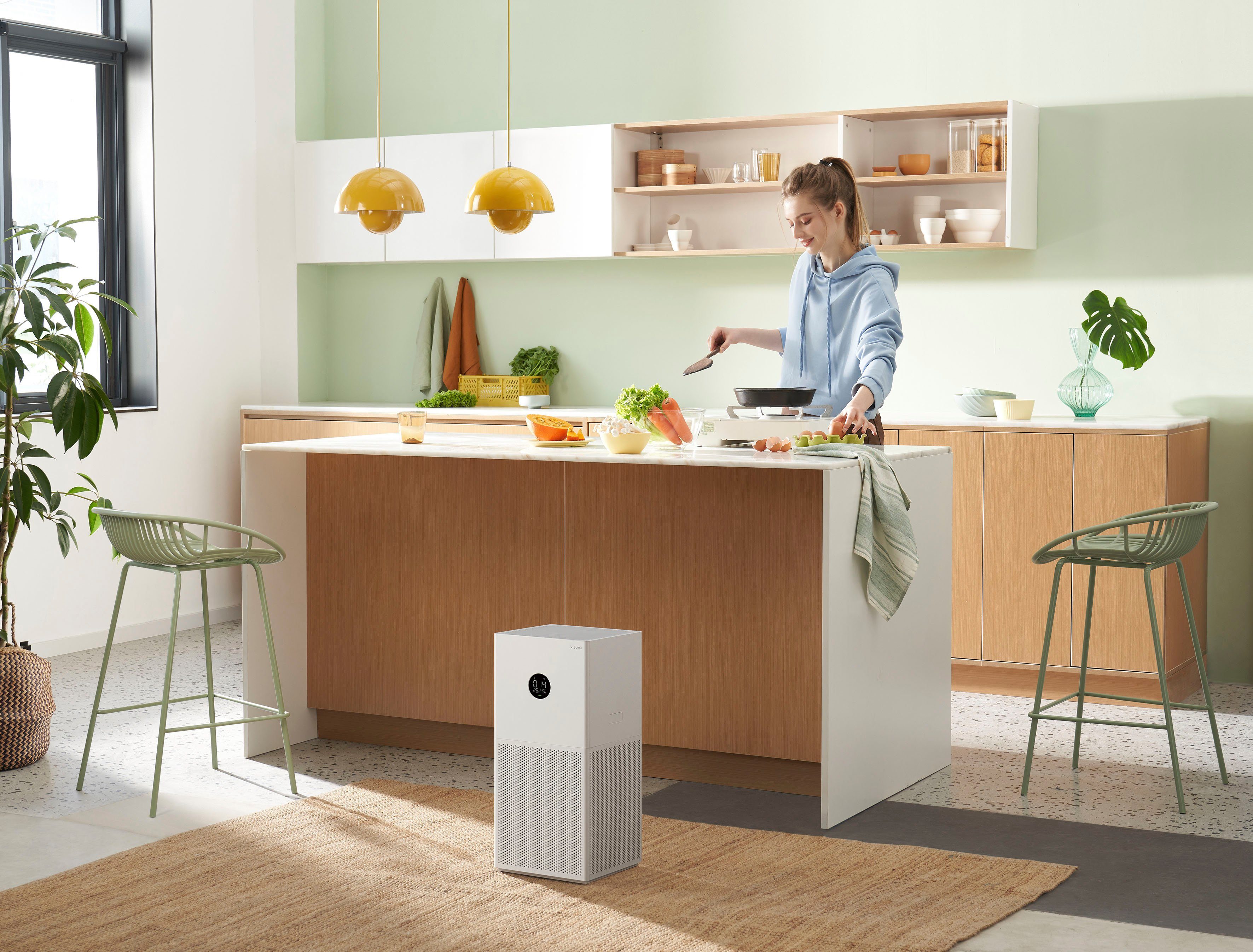 Xiaomi Luftfilter Smart Air Purifier 4 Lite, für 43 m² Räume