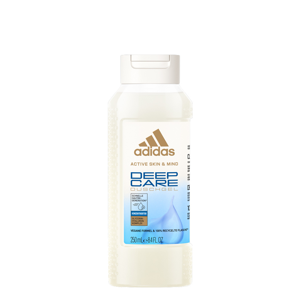 adidas Active Skin & Mind - Gel Douche Deep Care Mixte 250 ML Gel Douche