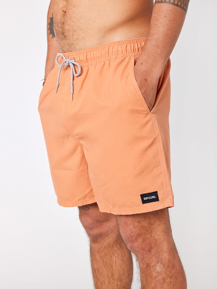 Rip Curl Badeshorts in Orange günstig kaufen