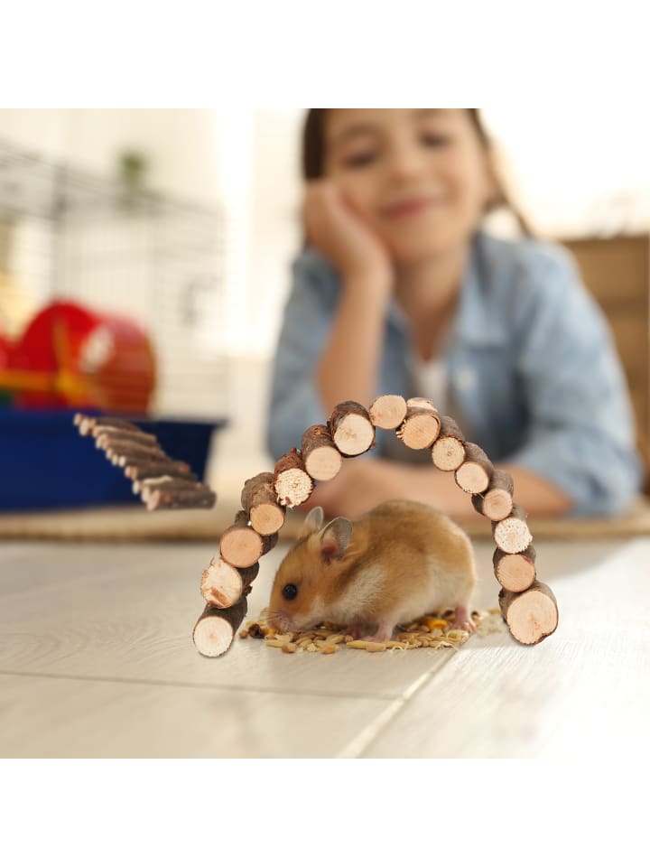 relaxdays 2 x Nagerbrücke in Natur günstig kaufen onesize