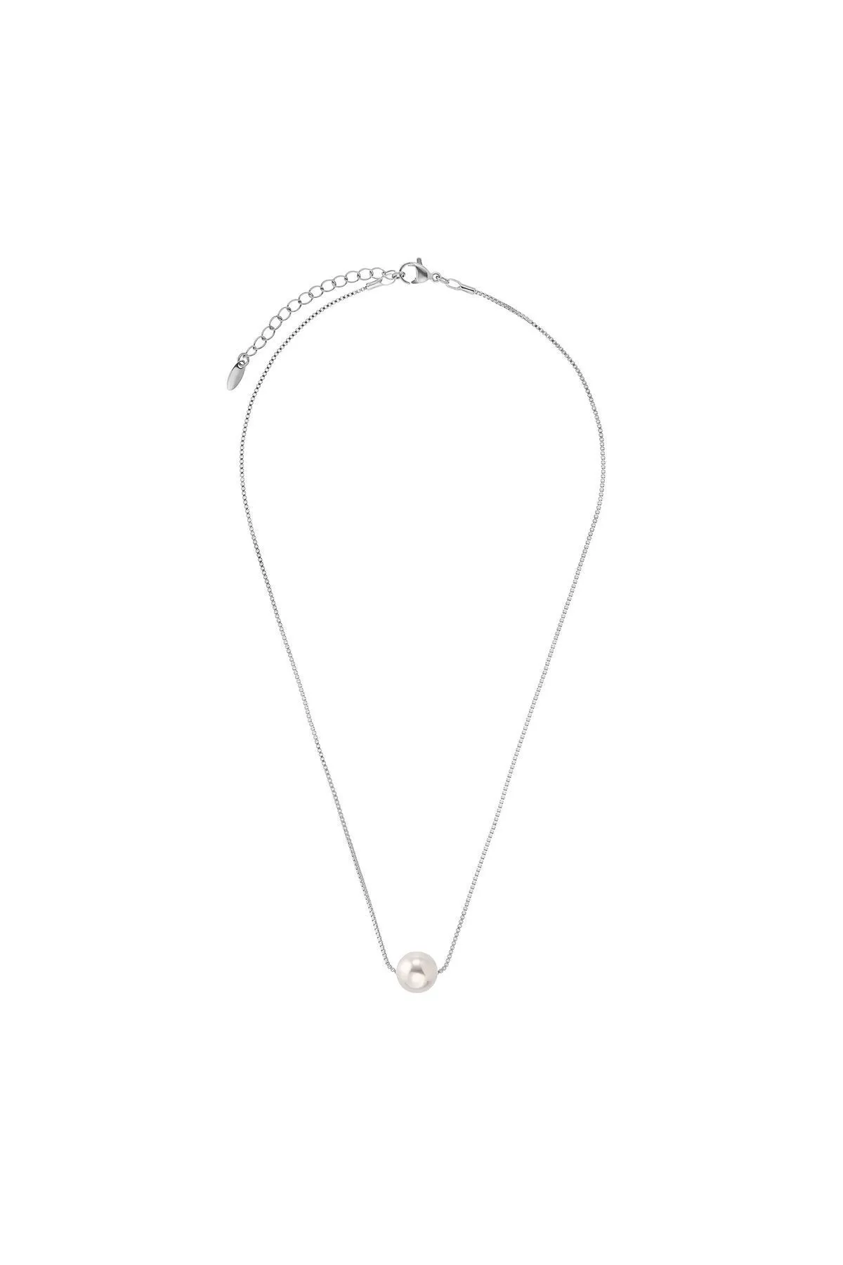 Heideman  Schmuckset Frauen mit Halskette und Ohrringen Set Fabien silberfarben Basic