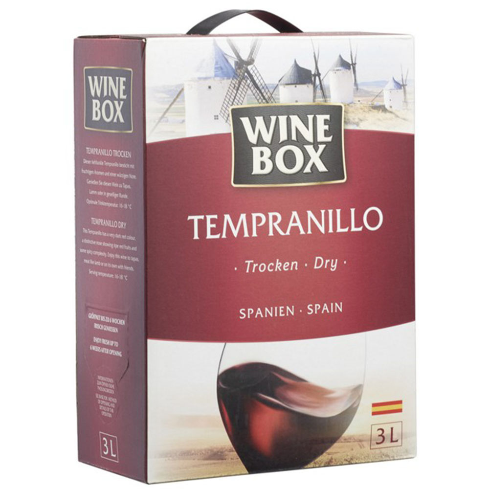 Zimmermann-Graeff Winebox Tempranillo VdlT Castilla Bag in Box 3 Liter