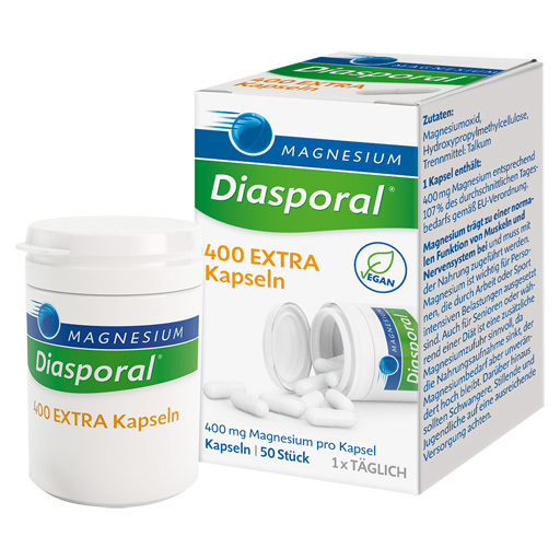 MAGNESIUM DIASPORAL 400 Extra Kapseln  50 St  Kapseln