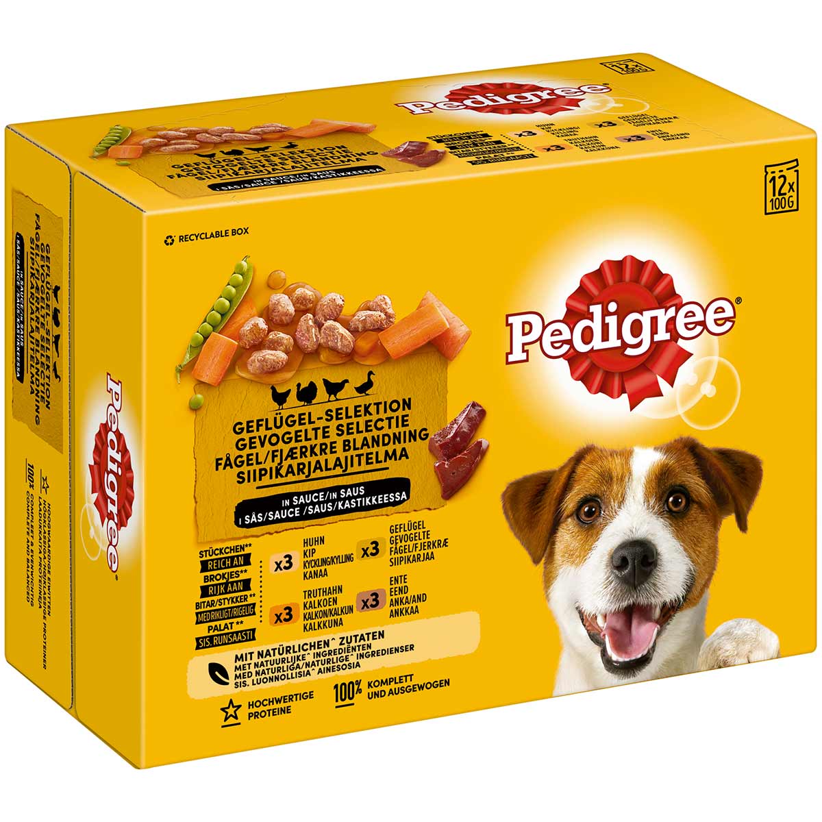 PEDIGREE Pouch Adult Geflügel Selektion Multipack bei ZooRoyal