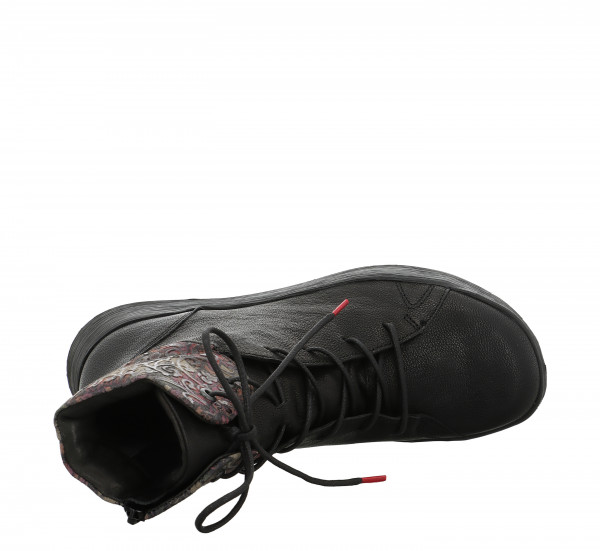 COMODA Schnürboots - Schwarz/Kombi