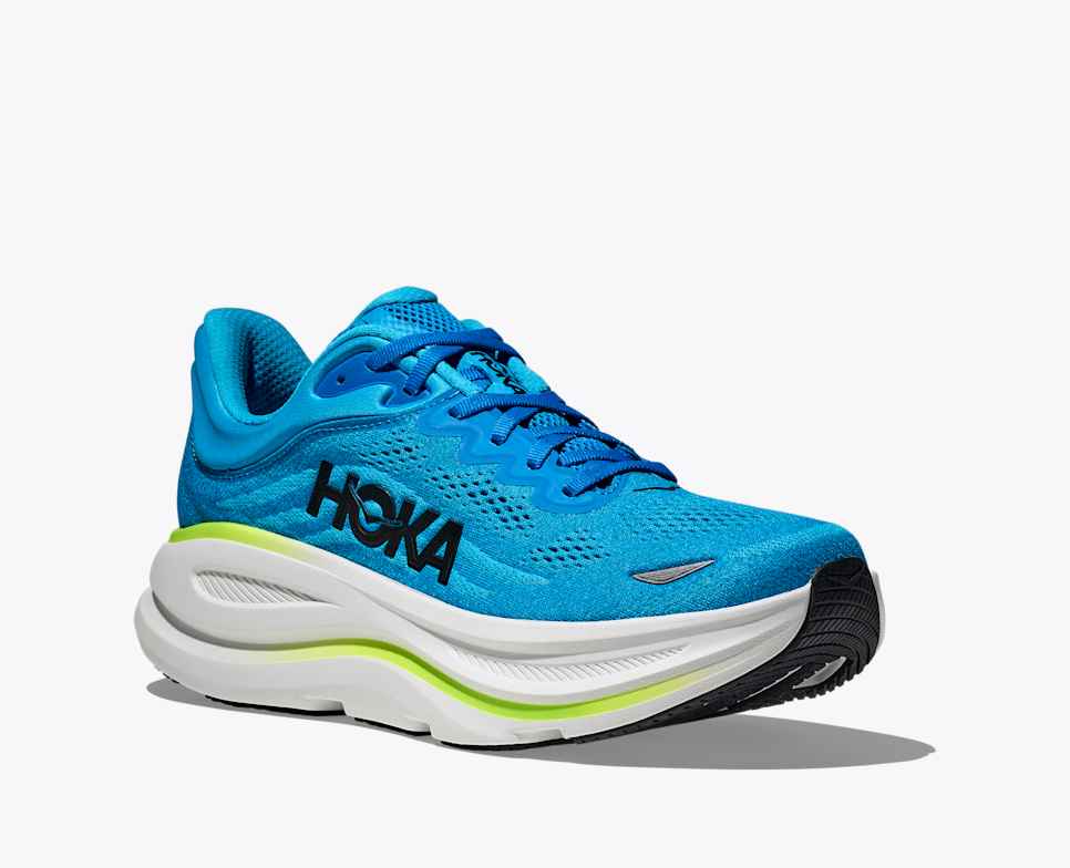 Bondi 9 Skyward Blue / Hoka Citrus