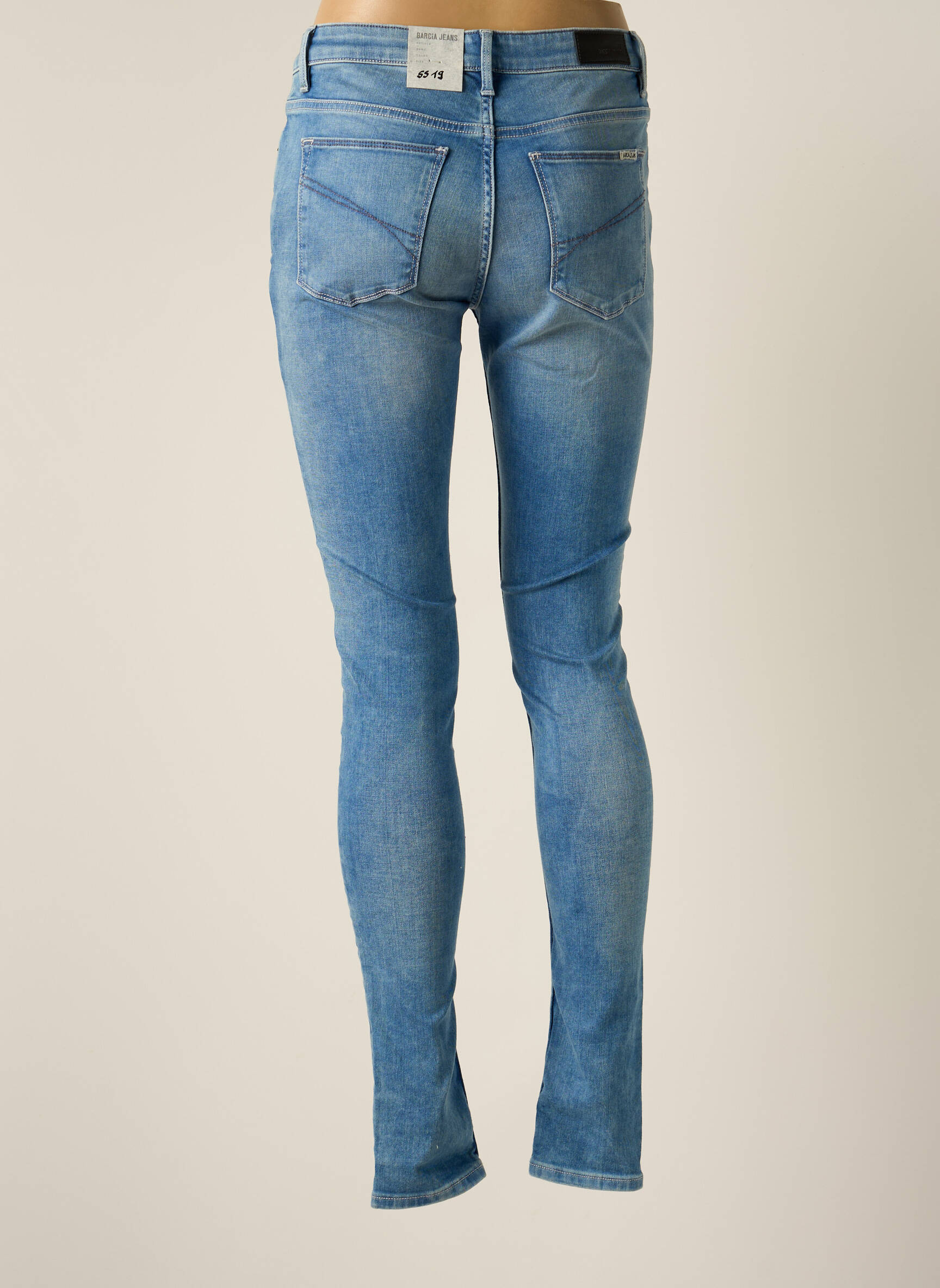 Garcia Jeans Skinny Femme couleur bleu