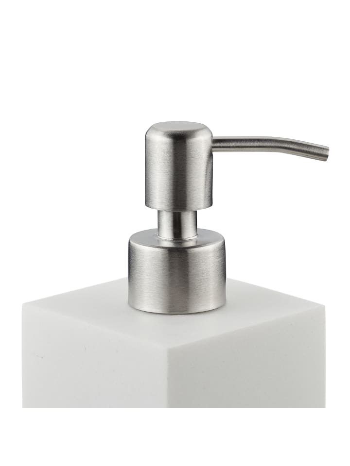 relaxdays Seifenspender Bad in Weiß - 300 ml günstig kaufen onesize