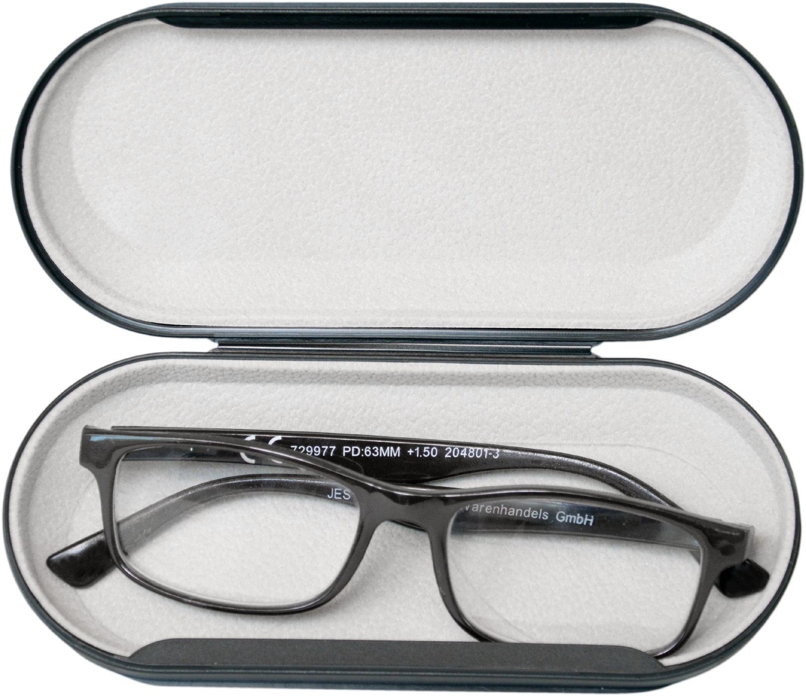HR GRIP Brillenetui Vier Brillenboxen Brillen Case Hülle Schachtel Brillenschachtel Dose