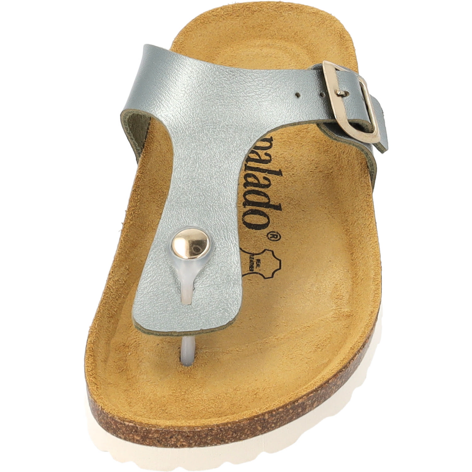 Palado Kos Metallic, Zehentrenner, Damen, Olive