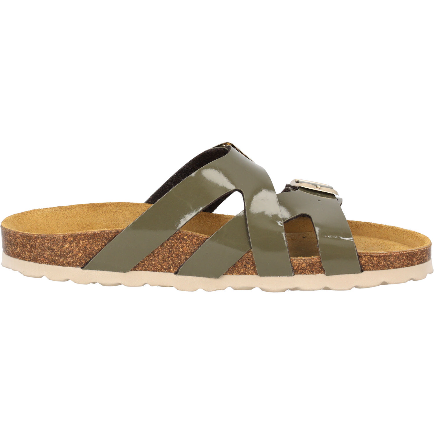 Palado Arrila, Pantoletten, Damen, Khaki Lack