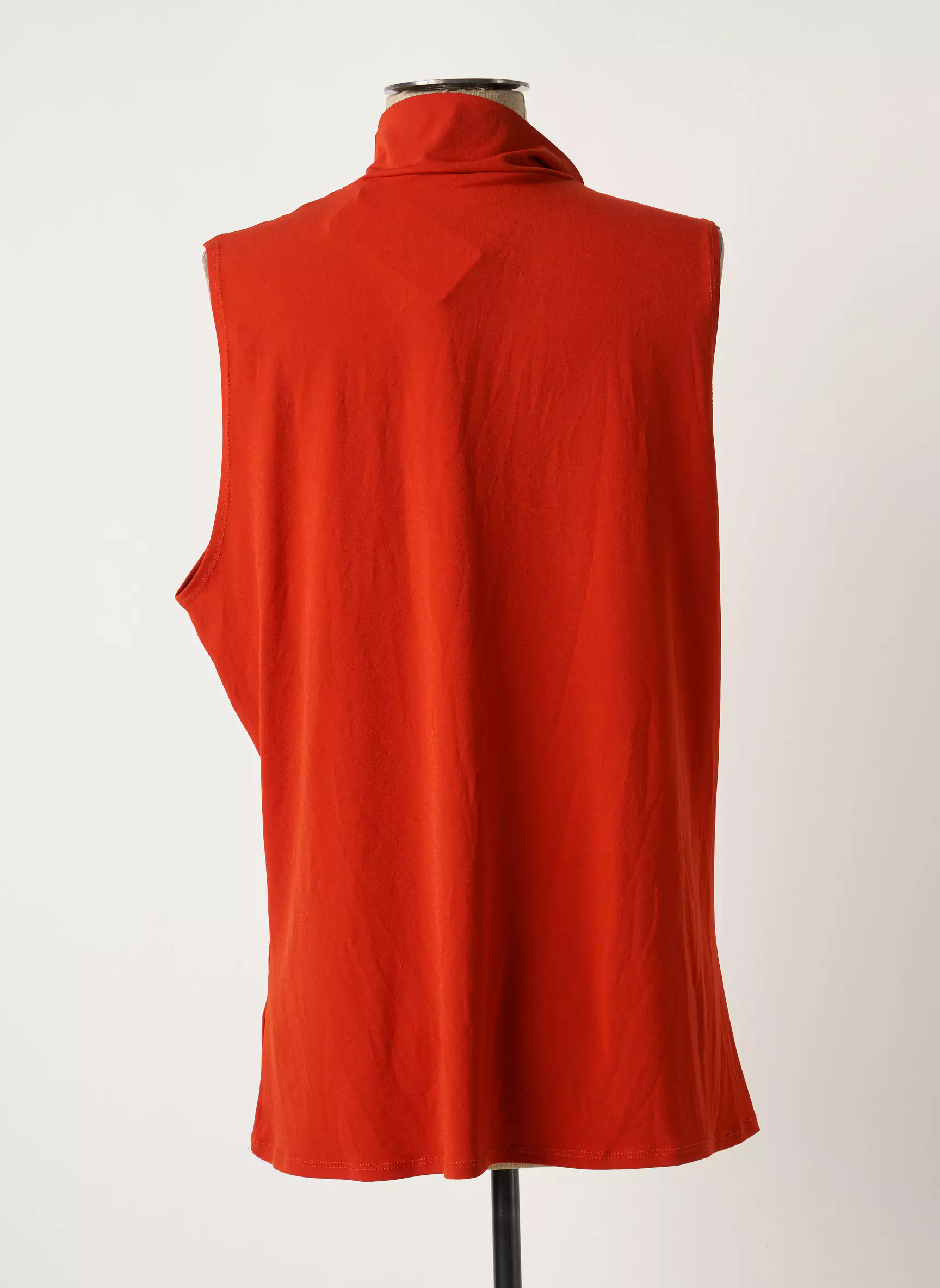 Lauren Vidal Sous Pulls 1 Femme couleur orange