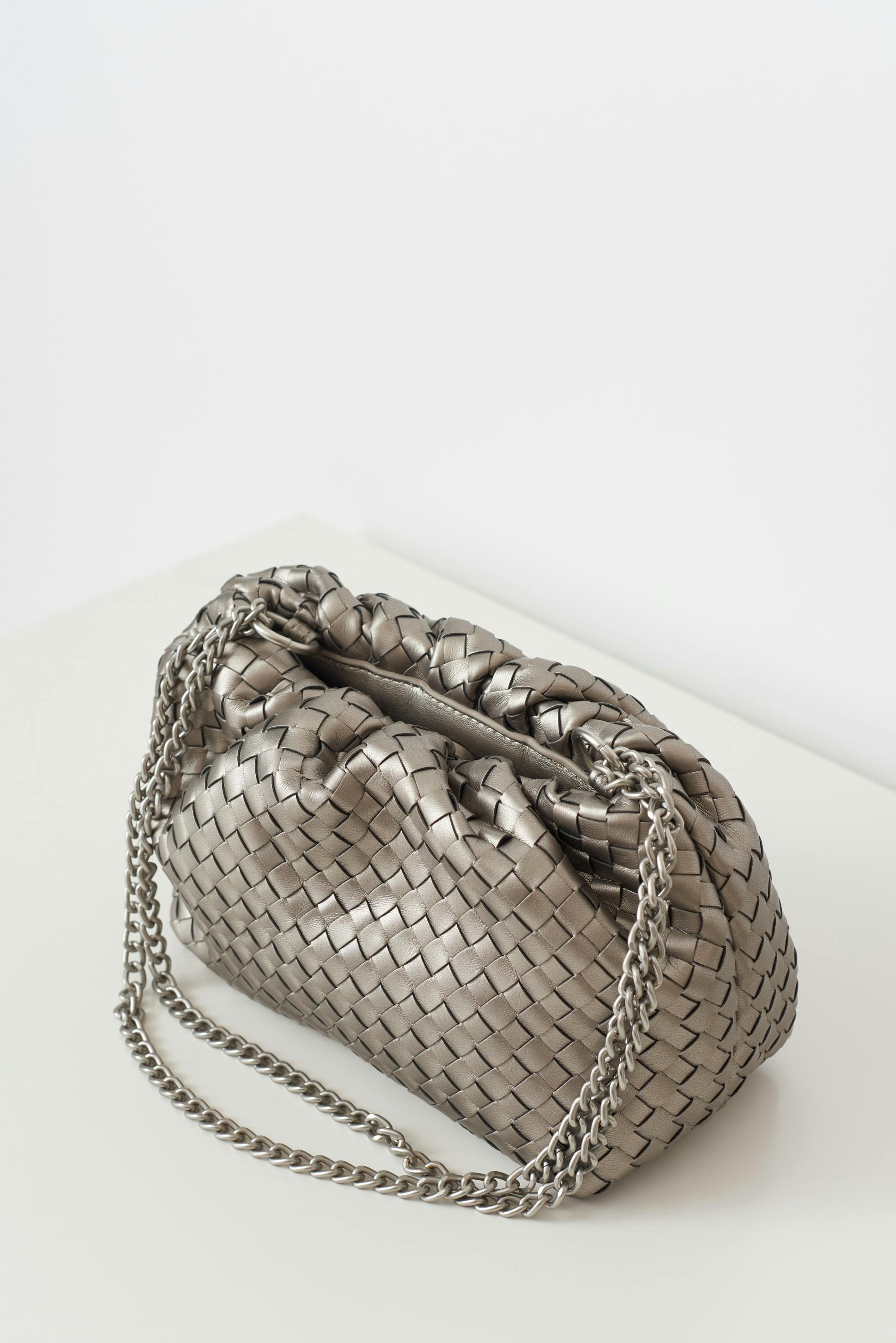 Braided chain bag