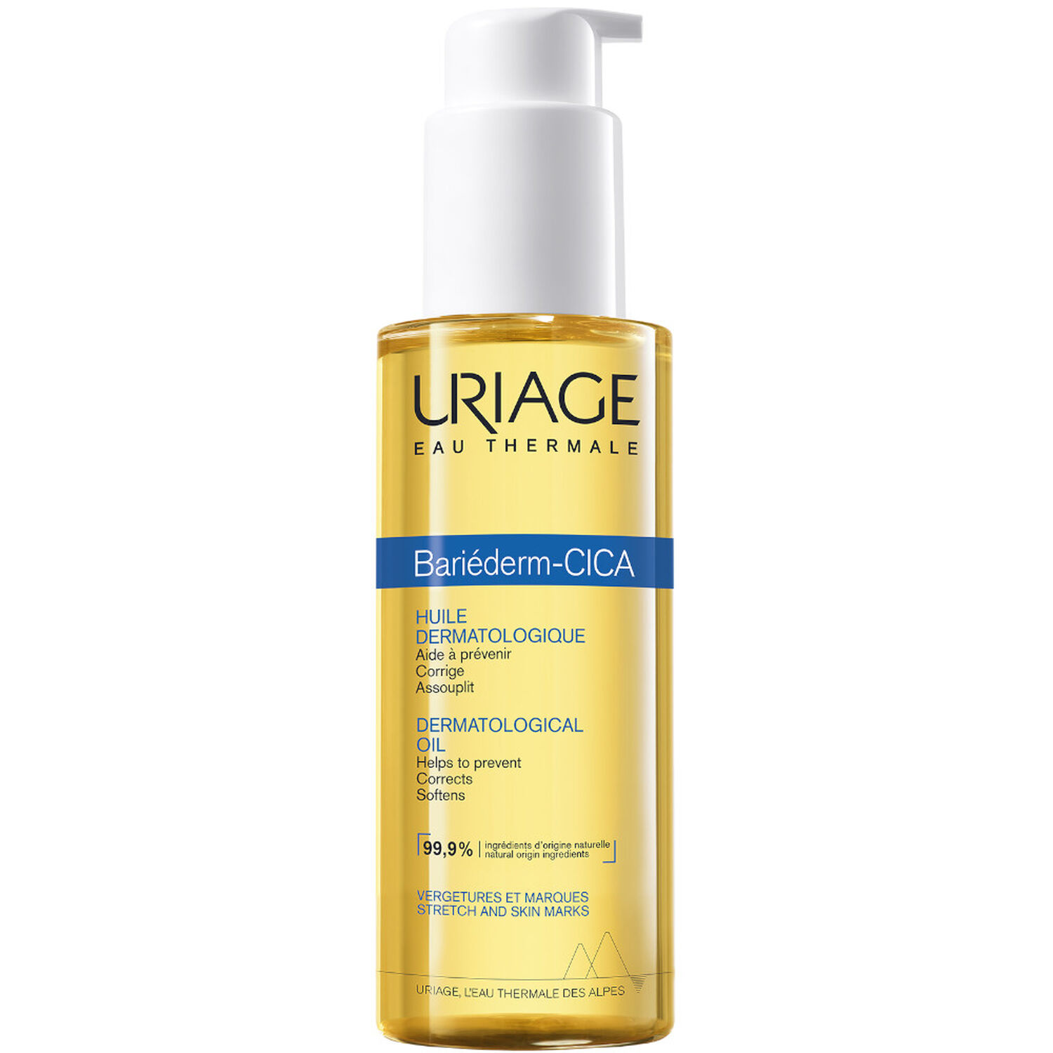 Uriage Bariéderm - Cica-Huile Dermatologique Vergetures et Marques 100 ml