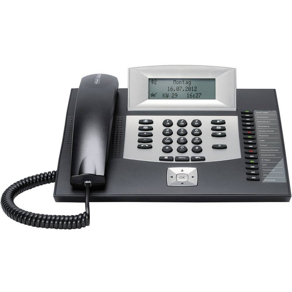 Auerswald Comfortel 1600 Festnetztelefon (Headsetanschluss, Freisprechen, Touchscreen)