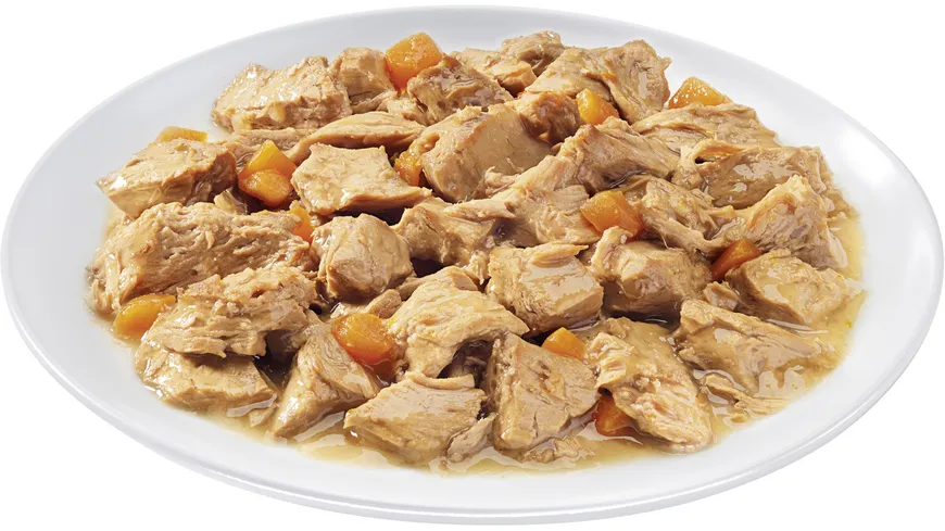 PURINA ONE Sensitive mit Huhn und Karotten Katzennassfutter 340 g