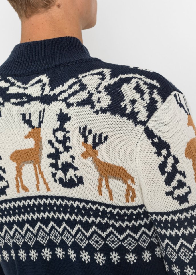 Norweger-Strickjacke
