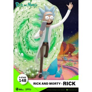 Rick & Morty D-Stage PVC Diorama - Rick