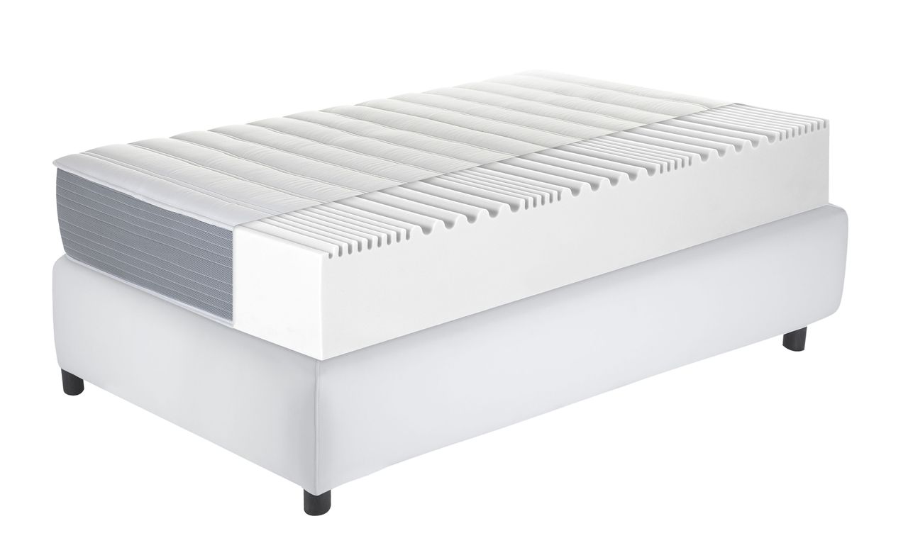 Relaxsan Wendematratze Boxspring Like ca. 90x200 cm,ca. 30 cm Höhe,H2-H3 -mit Atmungsaktivem 3 D Mashbezug