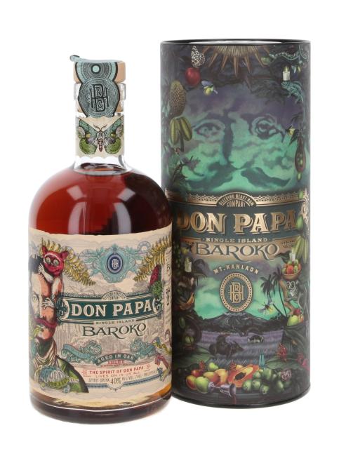Don Papa Baroko Harvest Canister Rumspirituose 0,7 l·40 % vol