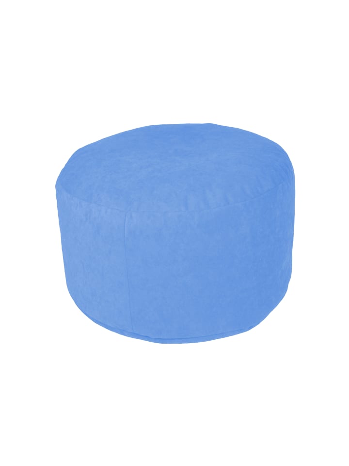 Linke Licardo Pouf Fußhocker Hocker Ø47/34 cm in hellblau günstig kaufen onesize