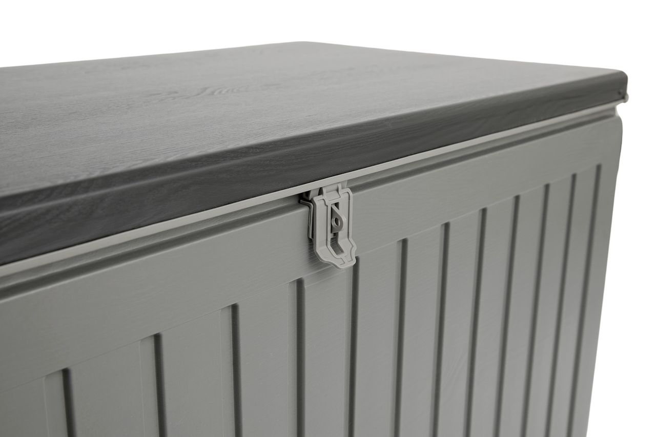 909 OUTDOOR Premium-Gartenbox grau