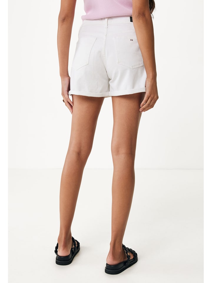 Mexx Jeans-Shorts in Weiß günstig kaufen