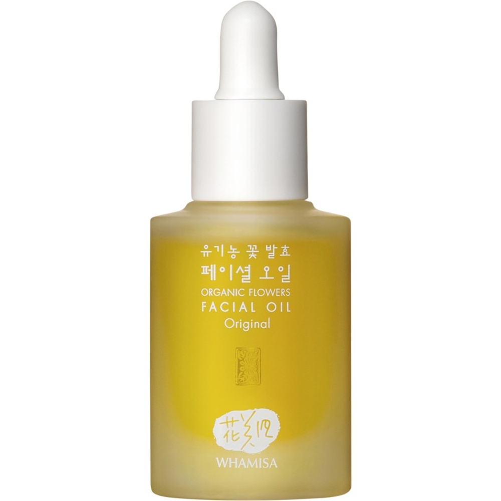WHAMISA Organic Flowers Facial Oil Original Huile visage