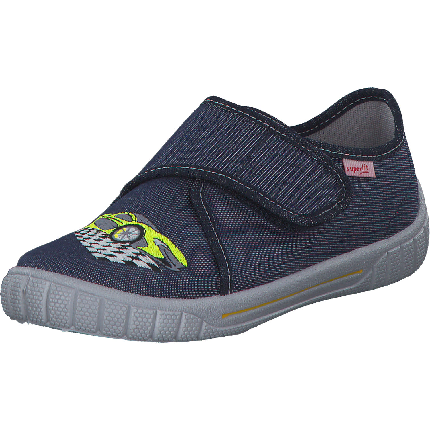 Superfit BILL 00271, Hausschuhe, Kinder, Blau (Auto)