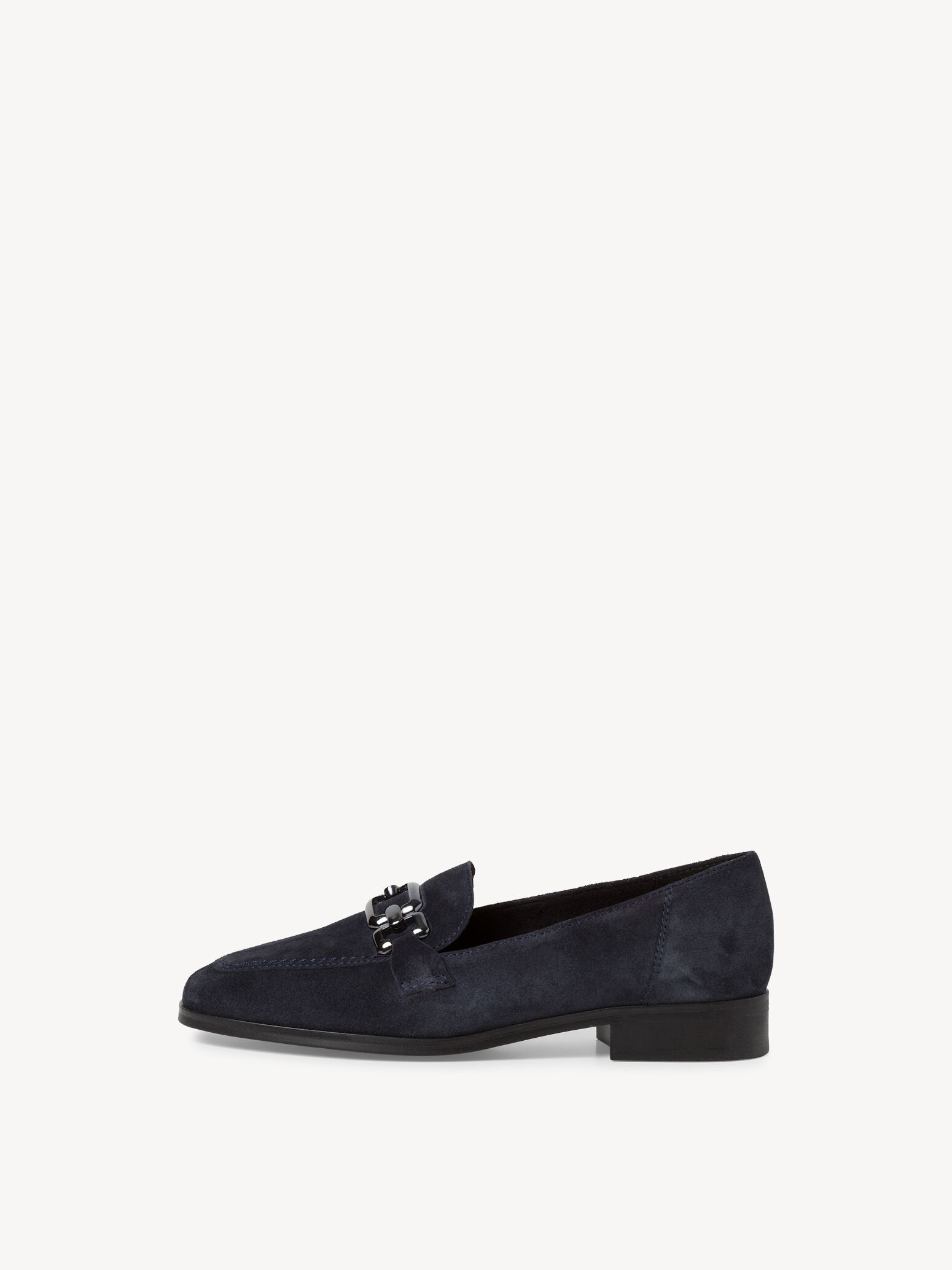 Slipper en cuir - bleu