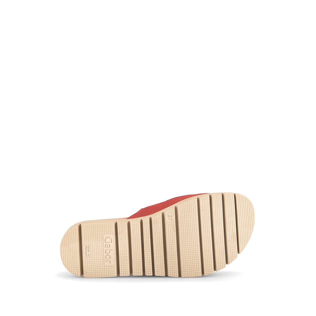 Gabor fashion Pantolette rot