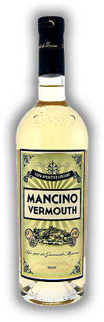 Mancino Vermouth Secco Mancino Vermouth Secco Klar und super-trocken. 0,75	 Liter - Vol 18%
