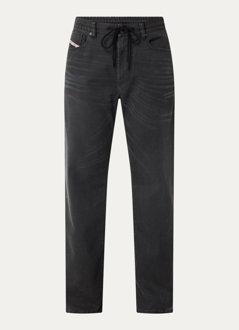 Pantalon de jogging en denim Diesel 2080 D-Reel, coupe ample, avec cordon de serrage