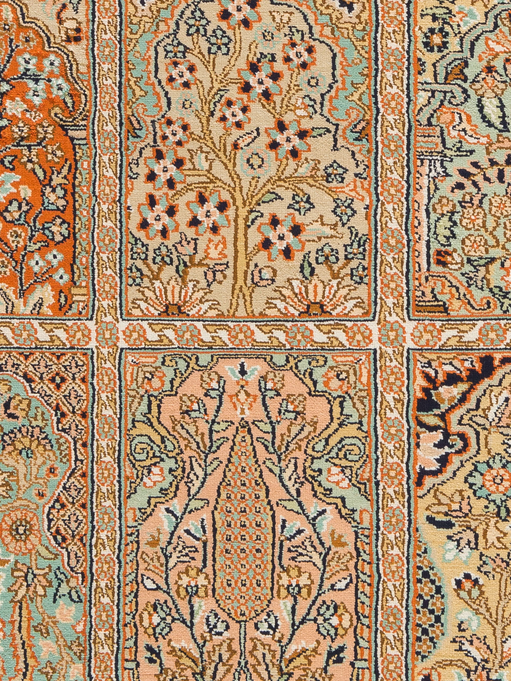 Kaschmir Seide 16/16 ca. 126 x 181 cm, Unikat / Einzelstück
