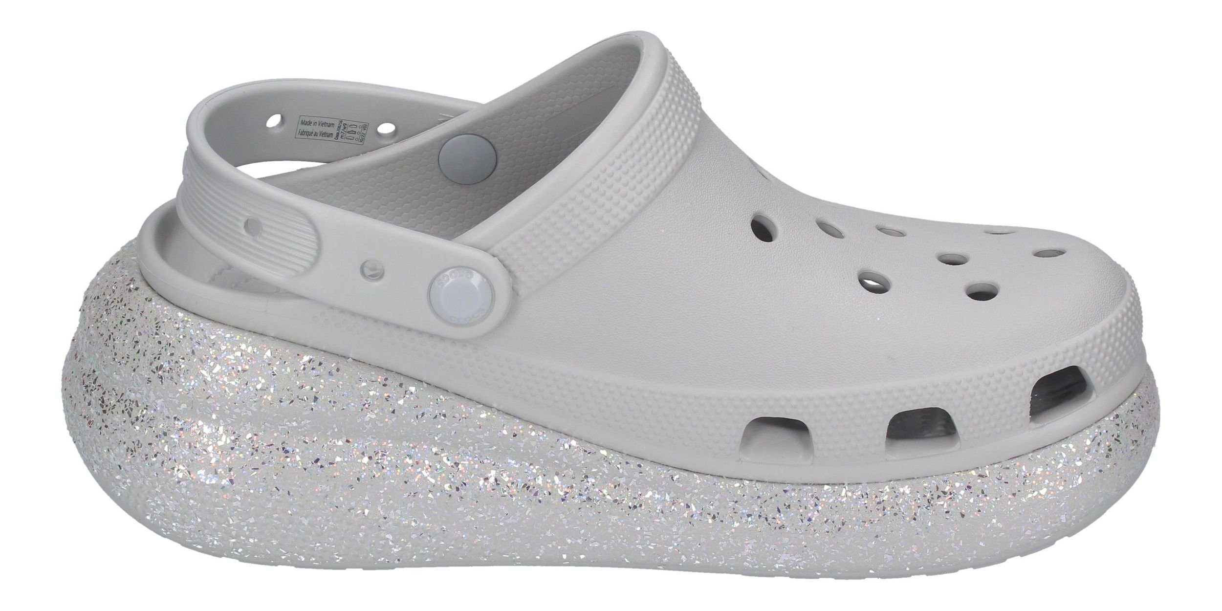 Crocs CRUSH GLITTER CLOG 208256-1FT Clog Atmosphere