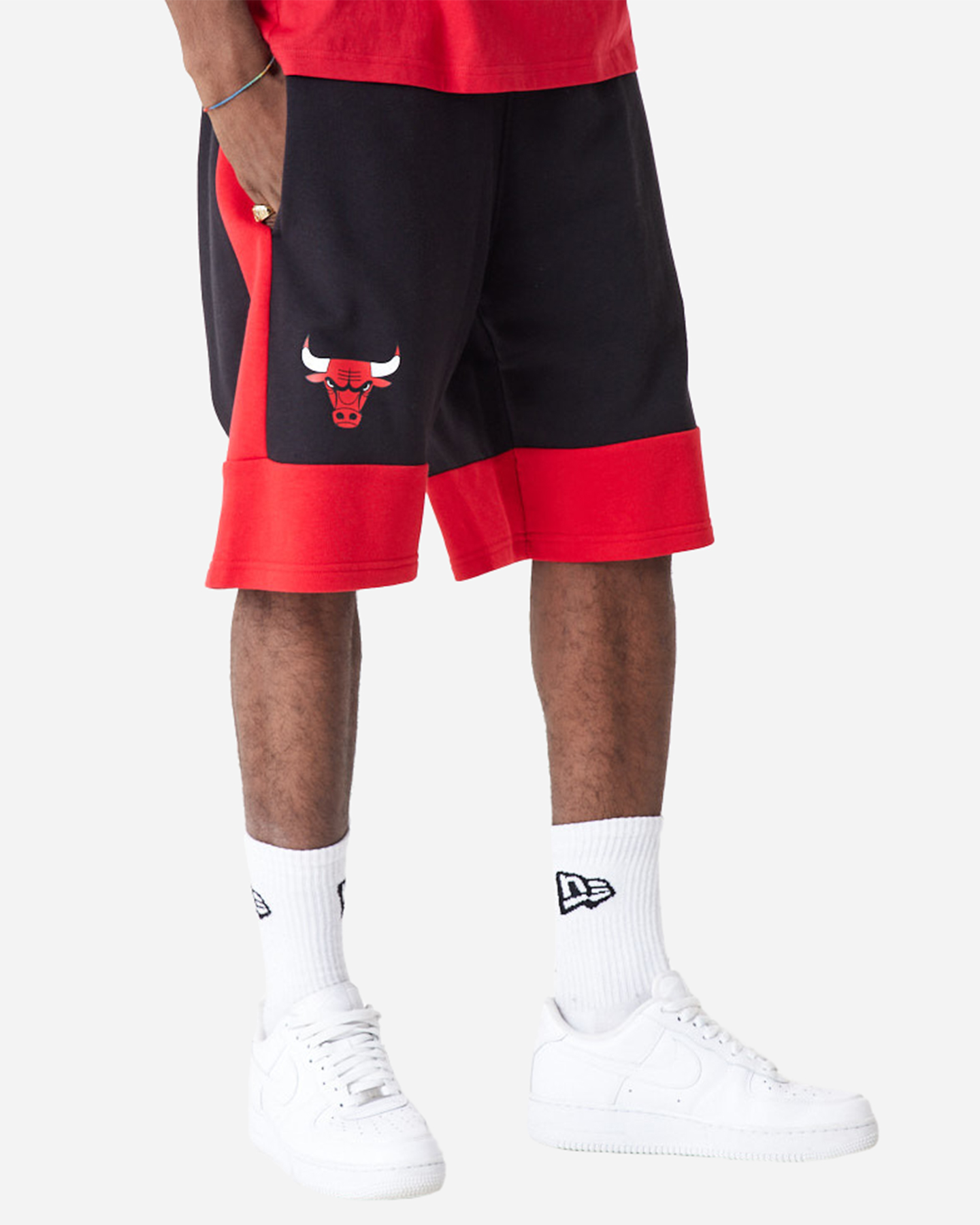 Farebný blok Pantaloncini New Era Chicago Bulls M 60416373