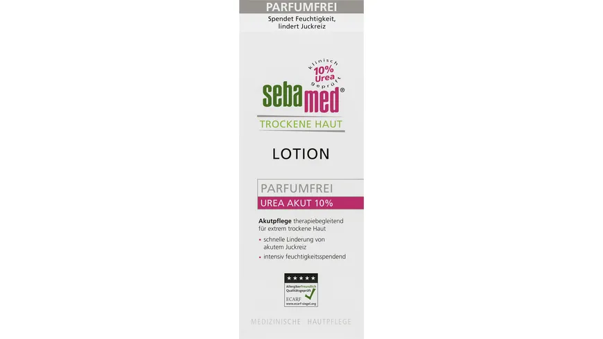 Sebamed Trockene Haut parfumfreie Urea10% Lotion 200ml 200 ml