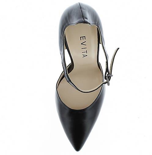 EVITA Damen Pumps halboffen LISA