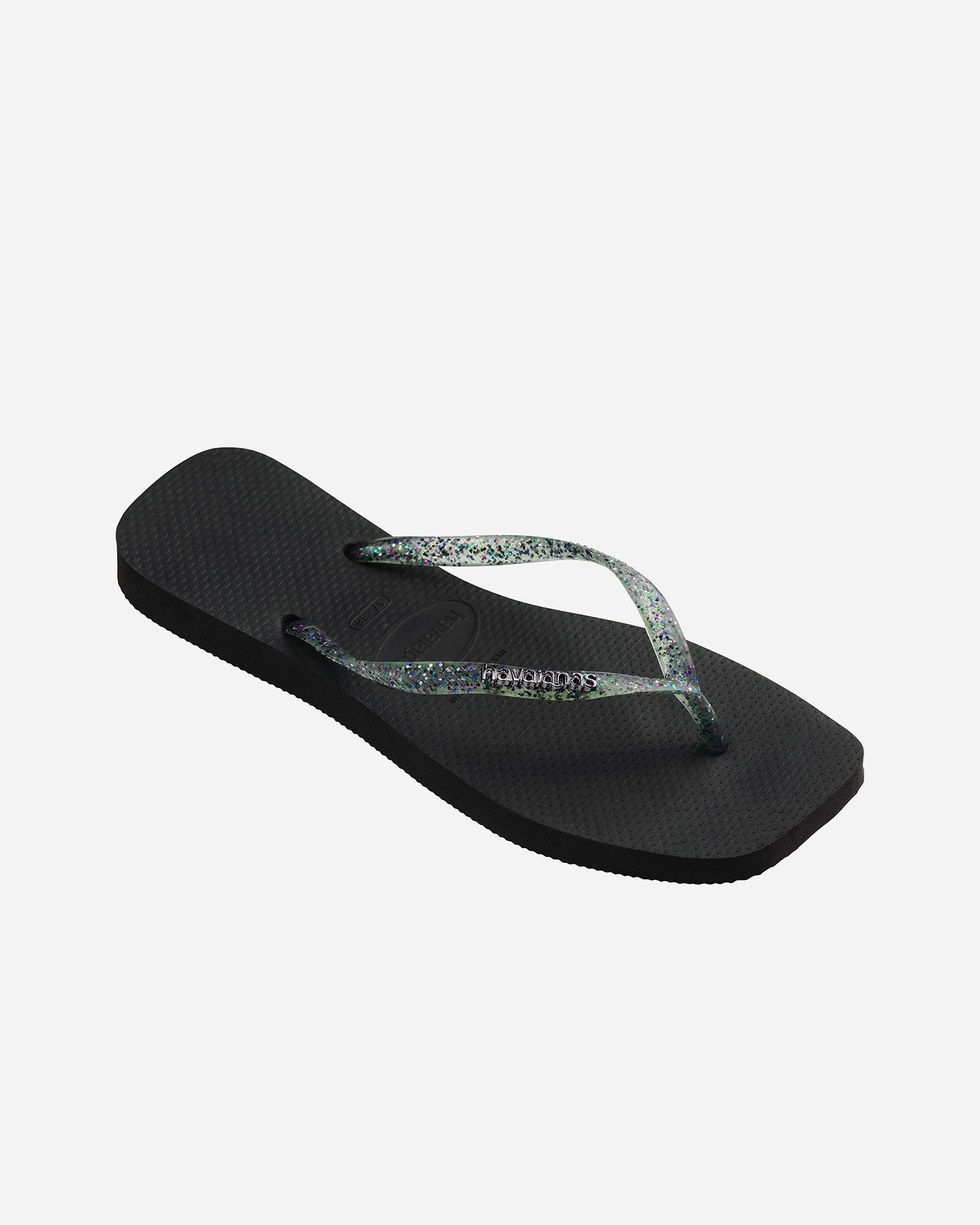 Infradito Havaianas Slim Square Logo Metallic W 4148257-0090