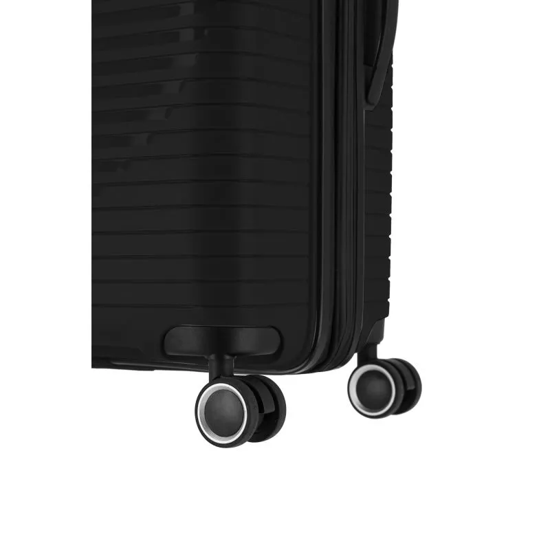 Travelite ORBITA Trolley M (67cm) mit 4 Rollen - Schwarz